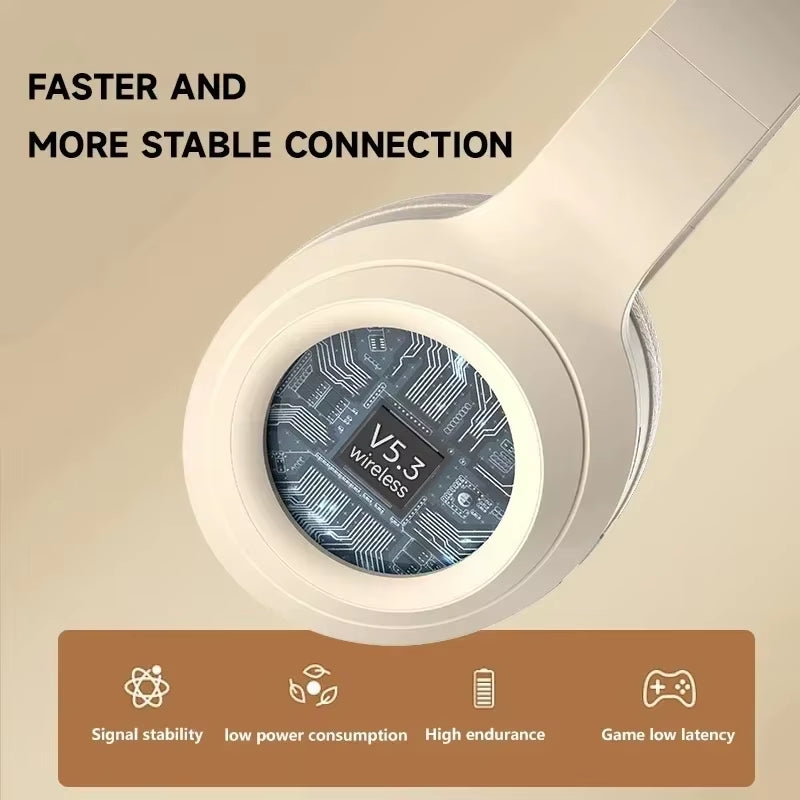 Xiaomi Wireless Bluetooth Headphones Foldable Sports Headphones Over-Ear Headphones Noise Cancelling Long Battery Life